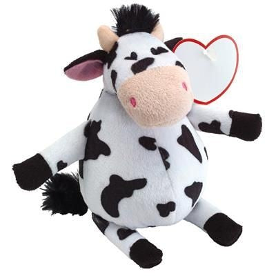 Branded Promotional EDDA PLUSH COW Soft Toy From Concept Incentives.