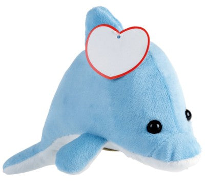 Branded Promotional OCEAN IDA PLUSH SOFT TOY DOLPHIN Soft Toy From Concept Incentives.