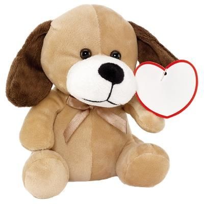 Branded Promotional PEPPO PLUSH DOG Soft Toy From Concept Incentives.