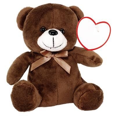 Branded Promotional RUBEN PLUSH BEAR Soft Toy From Concept Incentives.