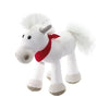 Branded Promotional JONNY PLUSH HORSE in White Soft Toy From Concept Incentives.