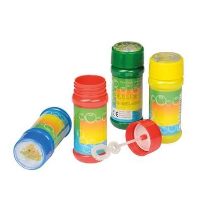 Branded Promotional BUBBLE BLOWER with Game in Lid Bubble Blower From Concept Incentives.