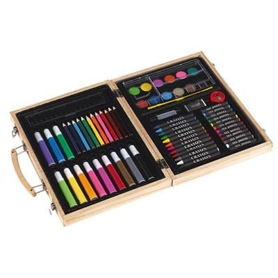 Branded Promotional GAUDY COLOURING SET Stationery Set From Concept Incentives.