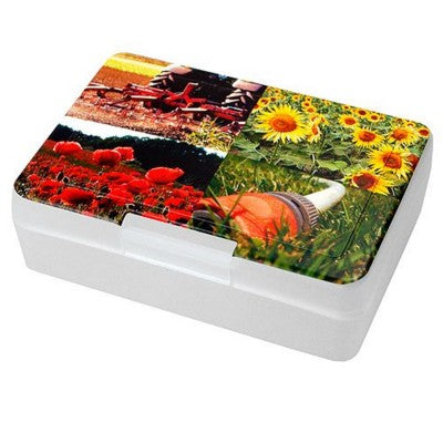 Branded Promotional IMOULD BRANDED PLASTIC STORAGE LUNCH BOX Lunch Box From Concept Incentives.