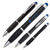 Branded Promotional LA NUCIA BALL PEN with Touch Pen in Blue Pen From Concept Incentives.