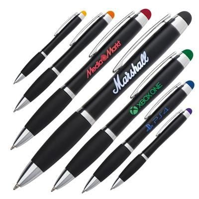 Branded Promotional LA NUCIA BALL PEN with Touch Pen Pen From Concept Incentives.