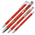 Branded Promotional NEW JERSEY METAL BALL PEN in Red Pen From Concept Incentives.