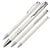 Branded Promotional NEW JERSEY METAL BALL PEN in White Pen From Concept Incentives.