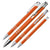 Branded Promotional NEW JERSEY METAL BALL PEN in Orange Pen From Concept Incentives.