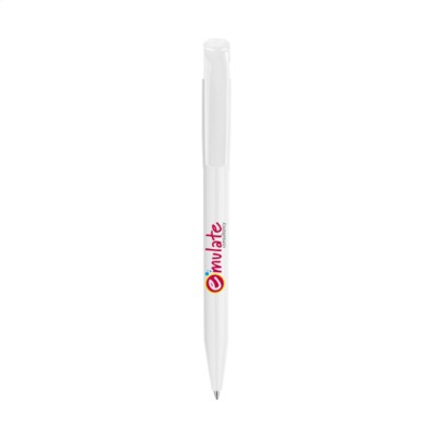 Branded Promotional STILOLINEA S45 PEN in White Pen From Concept Incentives.