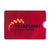 Branded Promotional RFID PHONE POCKET PHONE CARD HOLDER in Red Credit Card Holder From Concept Incentives.