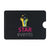 Branded Promotional RFID PHONE POCKET PHONE CARD HOLDER in Black Credit Card Holder From Concept Incentives.