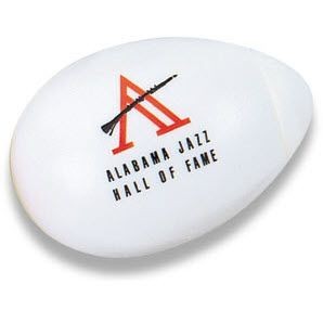 Branded Promotional EGG SHAPED MARACA NOISE MAKER Maracas From Concept Incentives.