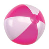 Branded Promotional INFLATABLE BEACH BALL in Pink & White Beach Ball From Concept Incentives.