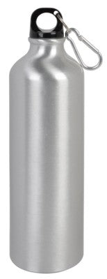 Branded Promotional BIG TRANSIT ALUMINIUM METAL DRINK BOTTLE in Silver Sports Drink Bottle From Concept Incentives.