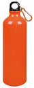 Branded Promotional BIG TRANSIT ALUMINIUM METAL DRINK BOTTLE in Orange Sports Drink Bottle From Concept Incentives.