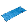 Branded Promotional BEDTIME SLEEPING BAG in Light Blue Sleeping Bag From Concept Incentives.