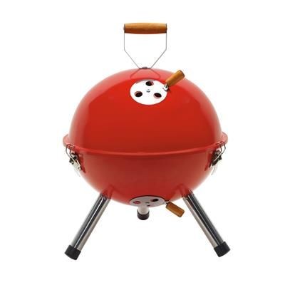 Branded Promotional COOKOUT MINI BBQ GRILL in Light Red BBQ From Concept Incentives.