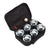 Branded Promotional BOULES GAME SET in Black Boules Game Set From Concept Incentives.