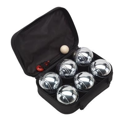 Branded Promotional BOULES GAME SET in Black Boules Game Set From Concept Incentives.