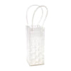 Branded Promotional ICE CUBE BOTTLE COOL BAG in Translucent Clear Transparent Cool Bag From Concept Incentives.