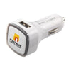 Branded Promotional CHARLY CAR CHARGER CHARGER PLUG in Black Charger From Concept Incentives.