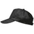 Branded Promotional ARLINGTON SANDWICH CAP in Black Baseball Cap From Concept Incentives.