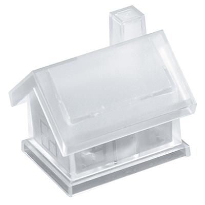 Branded Promotional SAVINGS BOX SWEETS HOME, CLEAR TRANSPARENT Money Box From Concept Incentives.