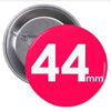 Branded Promotional 44MM BUTTON BADGE Badge From Concept Incentives.