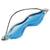 Branded Promotional EYE MASK OASIS CLEAR TRANSPARENT & BLUE with Elastic Strap Eye Mask From Concept Incentives.