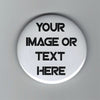 Branded Promotional 58MM BUTTON BADGE Badge From Concept Incentives.