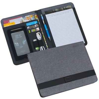 Branded Promotional CARVIN A5 CONFERENCE FOLDER Conference Folder From Concept Incentives.