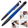 Branded Promotional DAAN 6-IN-1 BALL PEN in Blue Pen From Concept Incentives.