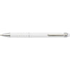 Branded Promotional ALUMINIUM METAL LACQUERED TWIST ACTION BALL PEN in White Pen From Concept Incentives.