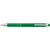 Branded Promotional ALUMINIUM METAL LACQUERED TWIST ACTION BALL PEN in Green Pen From Concept Incentives.