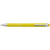 Branded Promotional ALUMINIUM METAL LACQUERED TWIST ACTION BALL PEN in Yellow Pen From Concept Incentives.