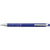 Branded Promotional ALUMINIUM METAL LACQUERED TWIST ACTION BALL PEN in Cobalt Blue Pen From Concept Incentives.