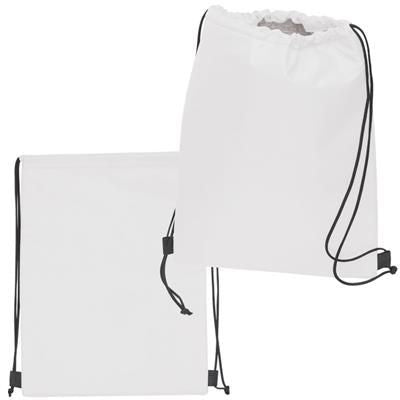 Branded Promotional ORIA 2-IN-1 SPORTS BAG - COOLING BAG in White Cool Bag From Concept Incentives.