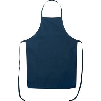 Branded Promotional COTTON APRON GRILLMEISTER in Blue Apron From Concept Incentives.