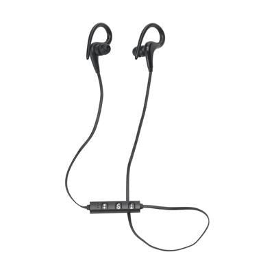 Branded Promotional BLUETOOTH SPORTS EARBUDS EARPHONES in Black Earphones From Concept Incentives.