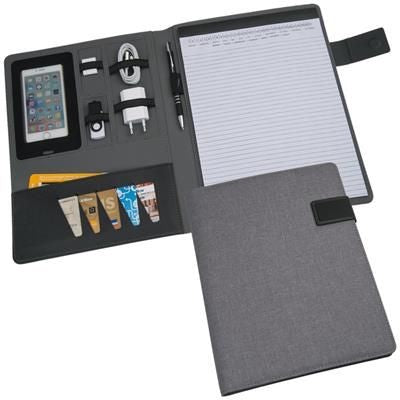 Branded Promotional SALERMO A4 CONFERENCE FOLDER Conference Folder From Concept Incentives.