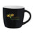 Branded Promotional IVANA MUG in Black Mug From Concept Incentives.