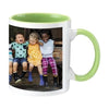 Branded Promotional FULL COLOUR MUG COLORATO MUG in Lime Mug From Concept Incentives.