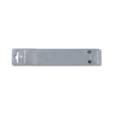 Branded Promotional VICTORINOX SLEEVE FOR KNIVES in Grey Knife From Concept Incentives.