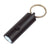 Branded Promotional LITTLE LIGHTNING METAL LED TORCH KEYRING in Black Torch From Concept Incentives.