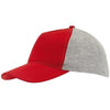 Branded Promotional 5-PANEL BASEBALL CAP in Red Baseball Cap From Concept Incentives.