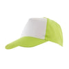 Branded Promotional 5-PANEL BASEBALL-CAP in Green Baseball Cap From Concept Incentives.