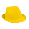 Branded Promotional COOL DANCE LEISURE HAT in Yellow Hat From Concept Incentives.