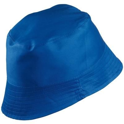 Branded Promotional SUN HAT in Blue Hat From Concept Incentives.