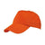 Branded Promotional BASEBALL CAP in Orange Baseball Cap From Concept Incentives.